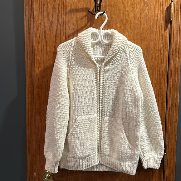 Other - Vintage Lovingly hand knit sweater by nanny! Was made for a ten year old boy!